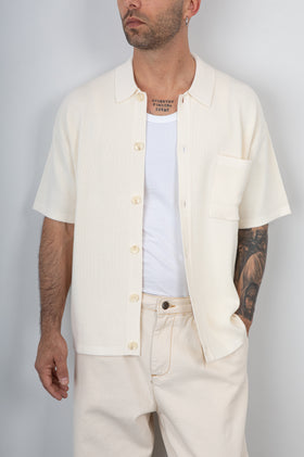 Giacca camicia in maglia ANERKJENDT - 902192 TOFU