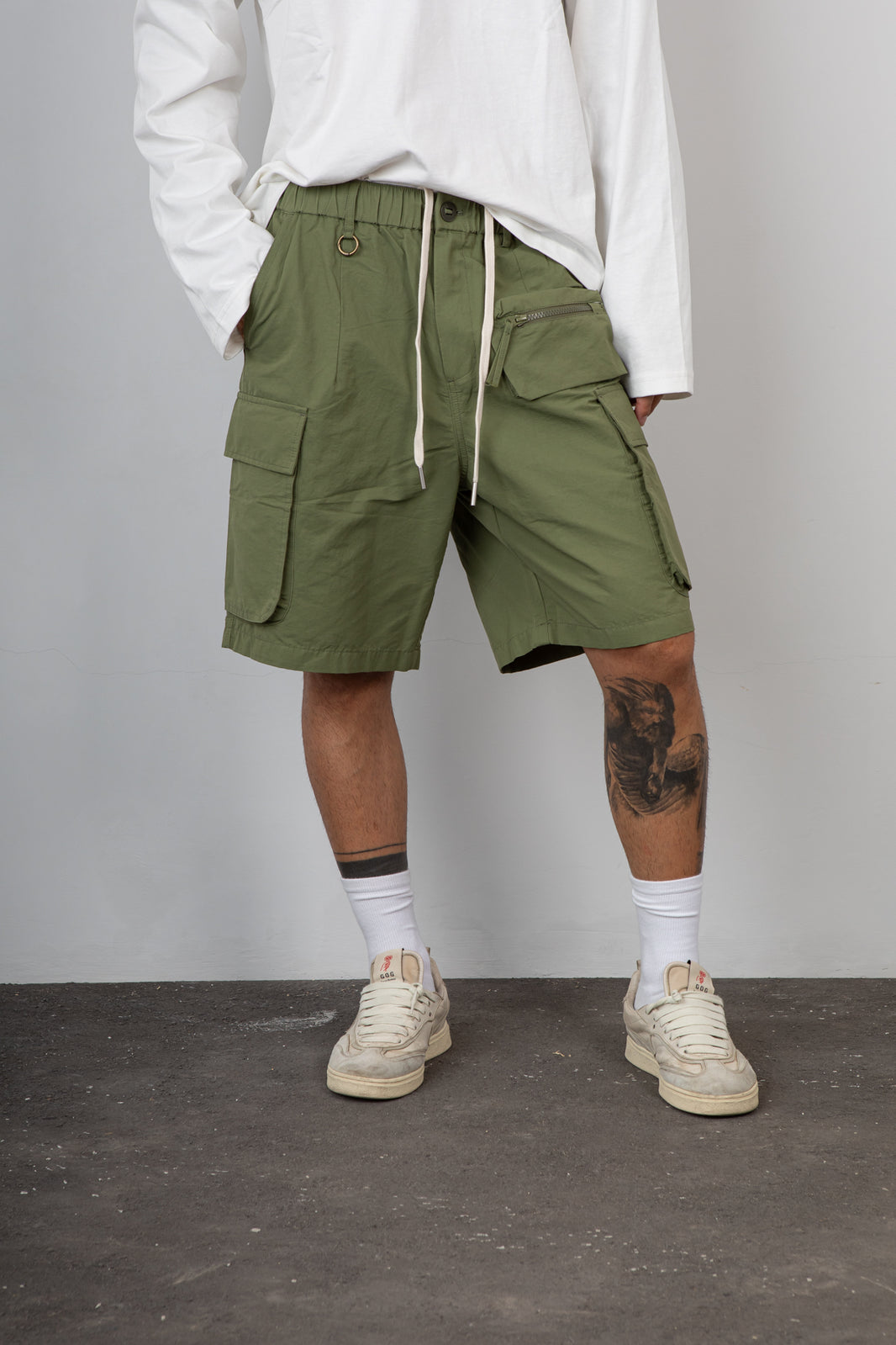 Bernuda safari GIANNI LUPO DOUBLE LABEL - GLW102G VERDE