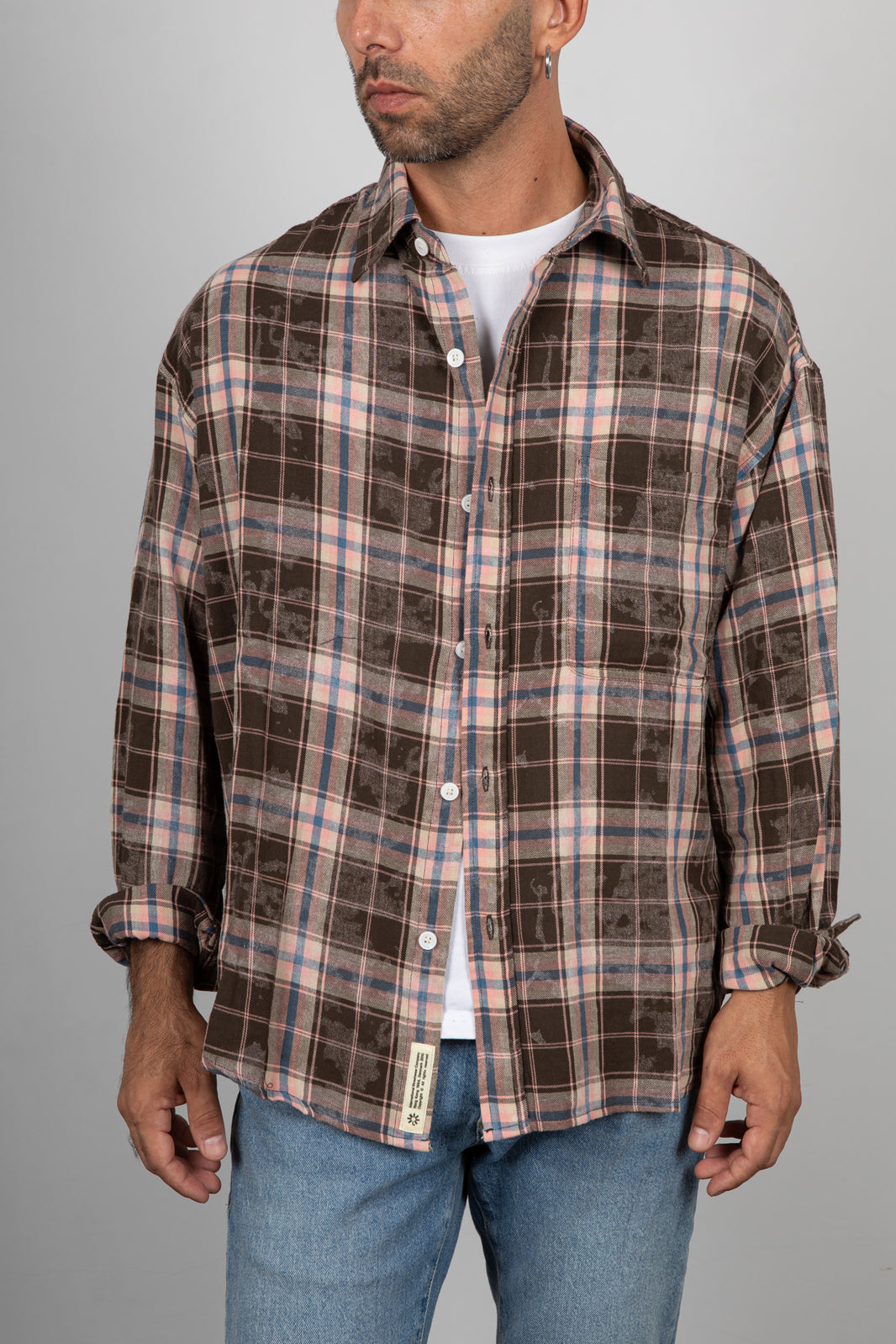 Camicia WOODBIRD-QUADRI 2536-700