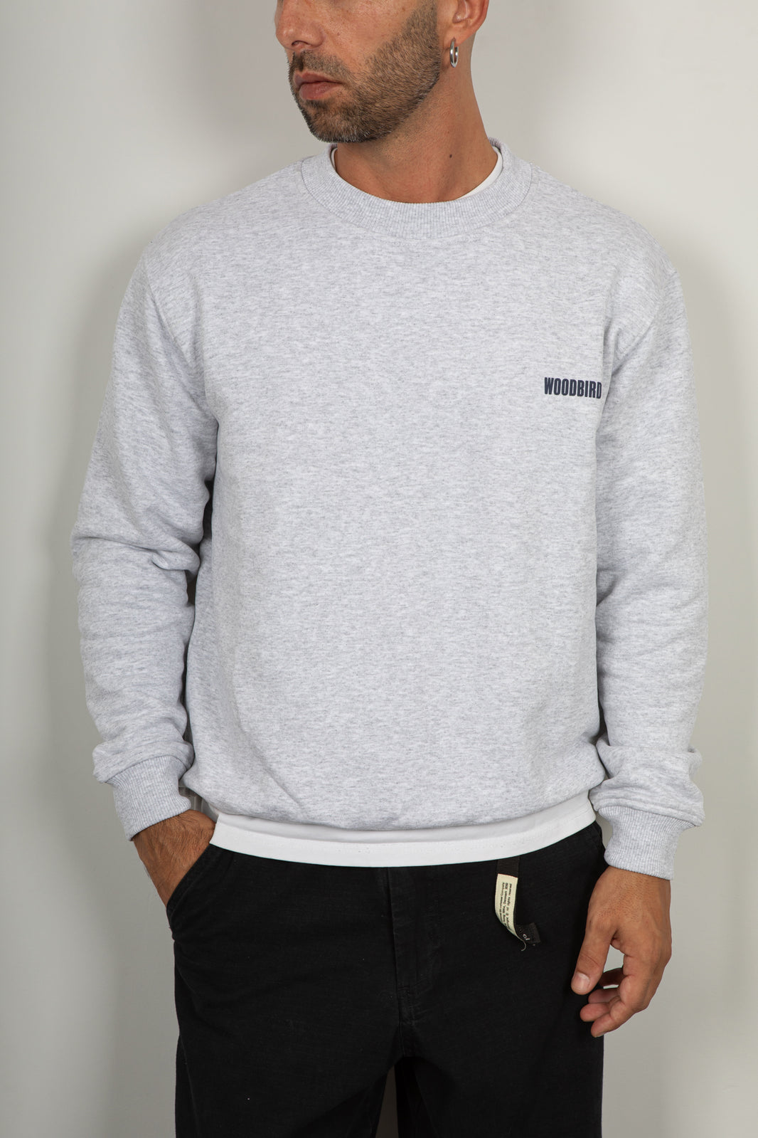 Felpa WOODBIRD-MELANGE 2536-606