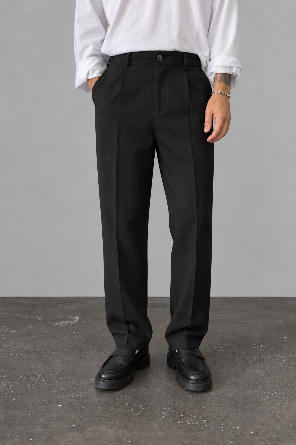 Pantalone flanella GIANNI LUPO - GL9848 NERO