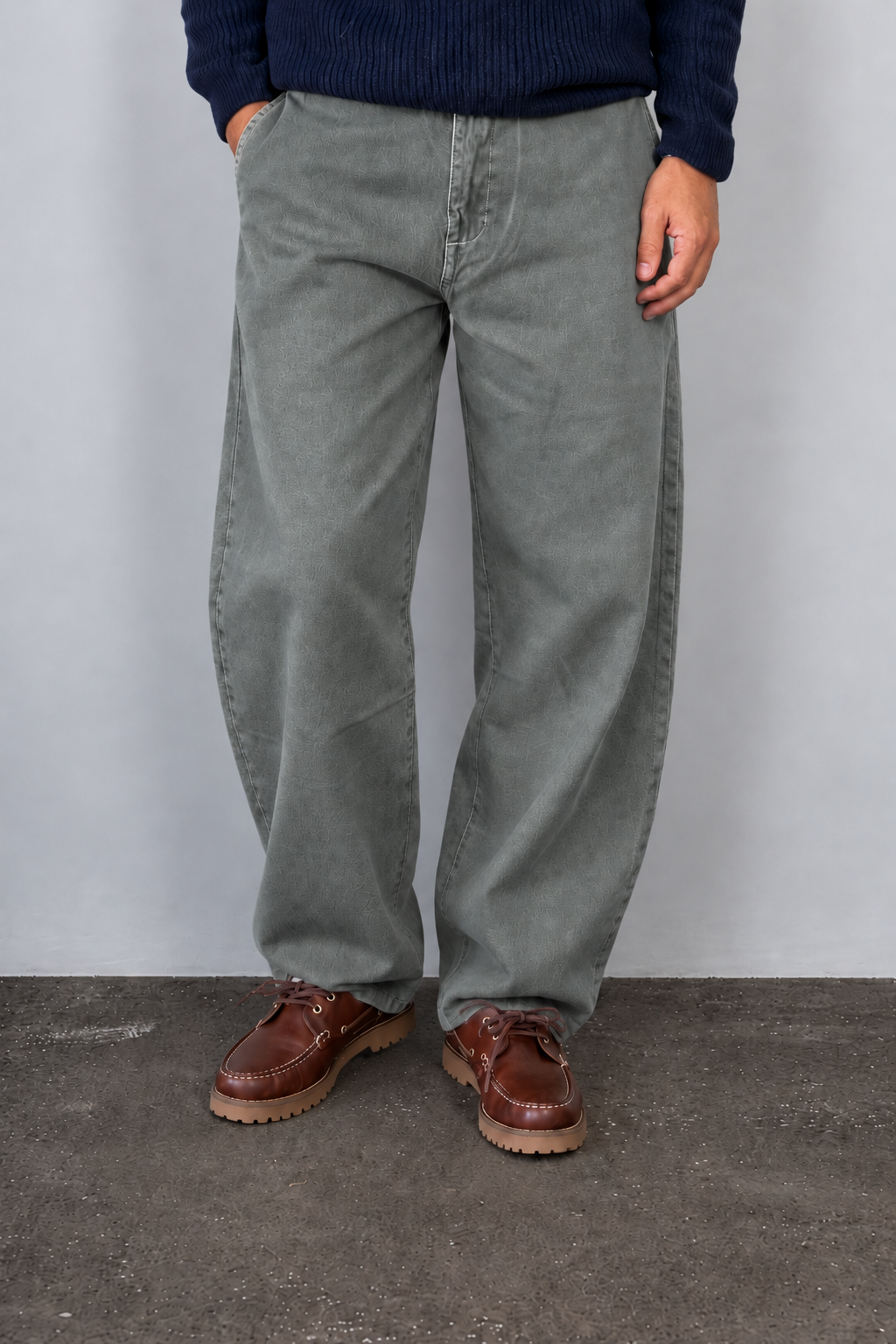 Pantalone WOODEN - BALLOON GRIGIO