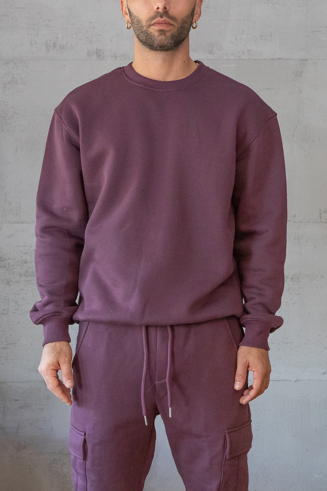 Felpa TELAMIRA-BORGOGNA BTF0031