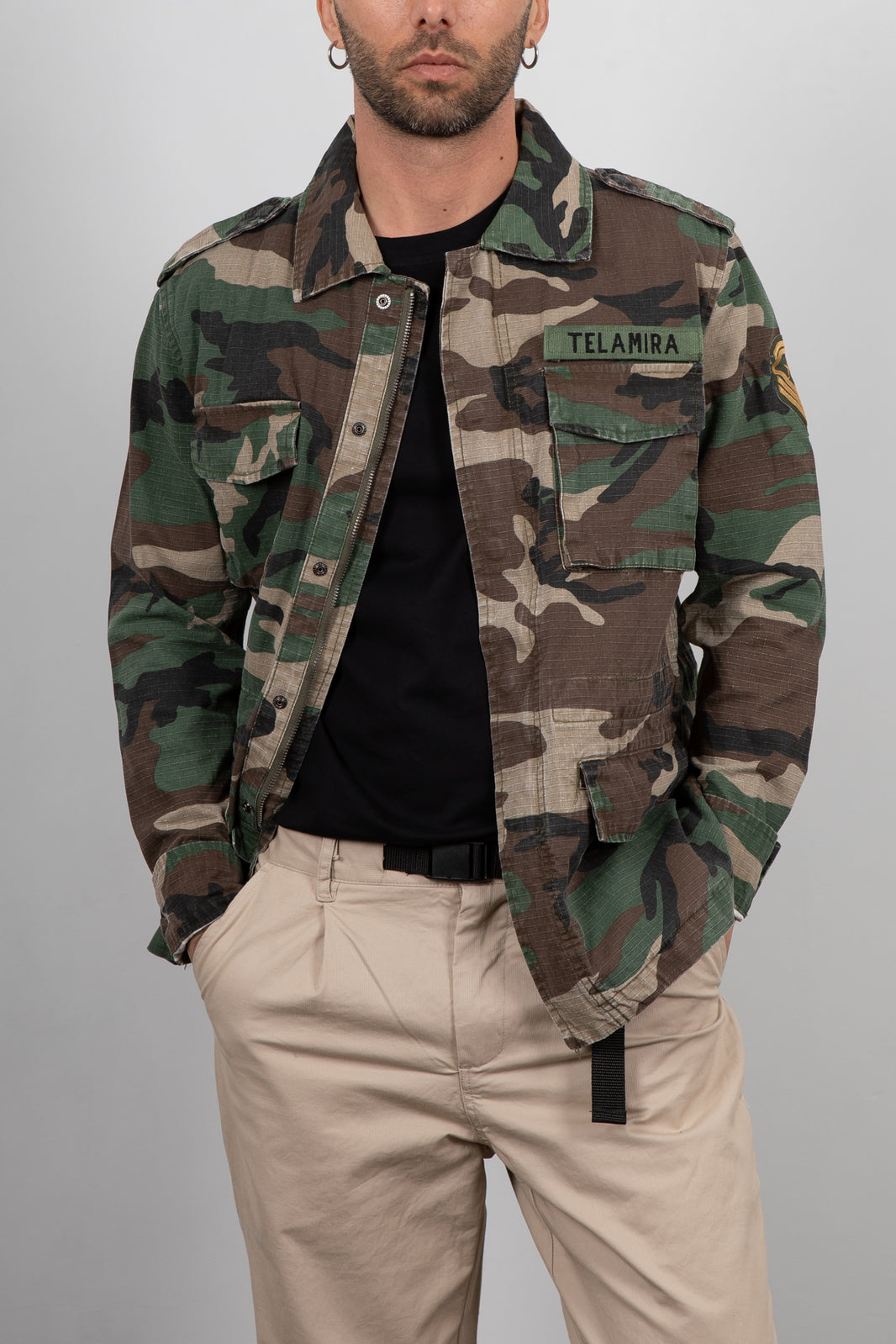 Field Jacket TELAMIRA-BTG061 CAMOUFLAGE