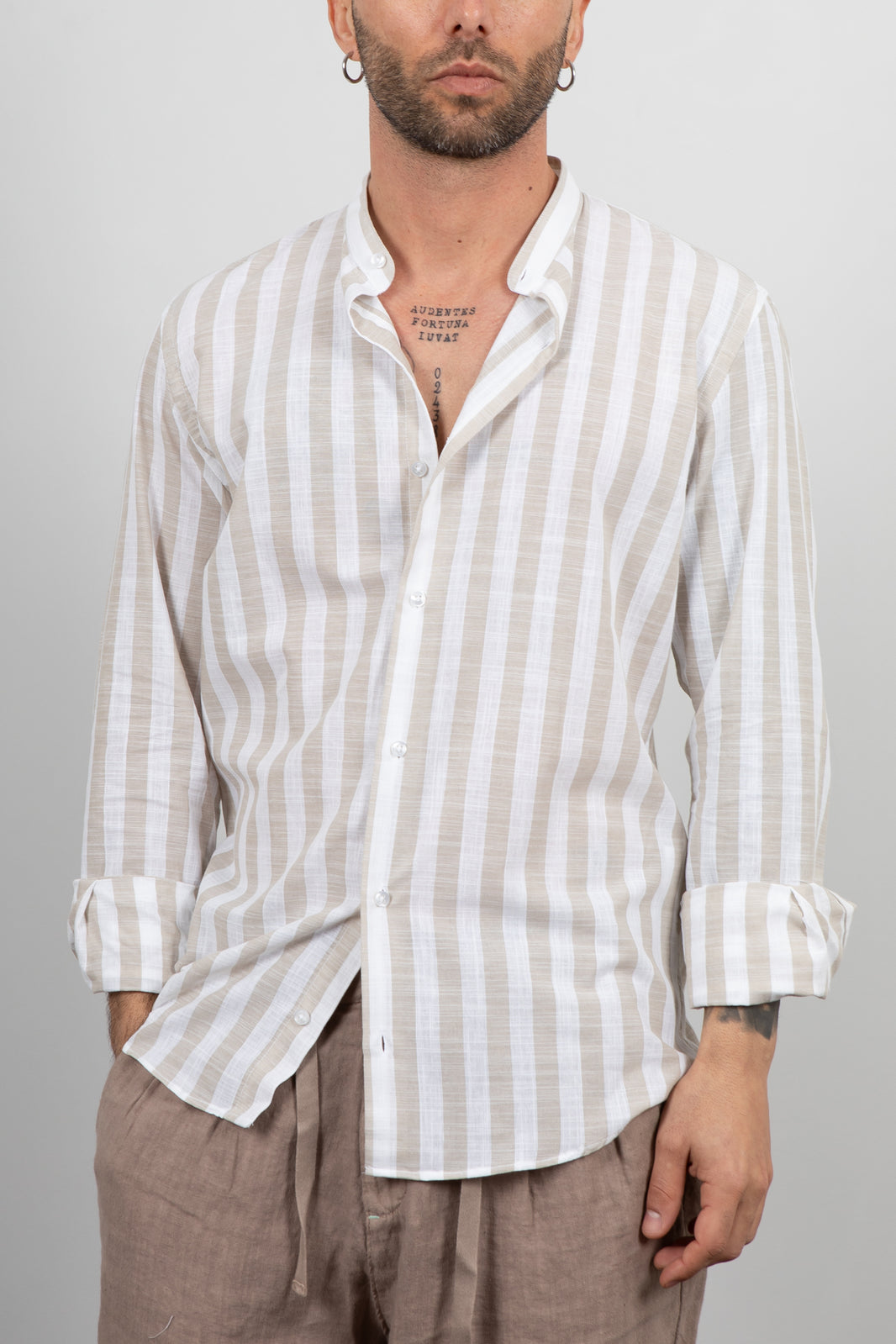 Camicia TELAMIRA-56044 BEIGE