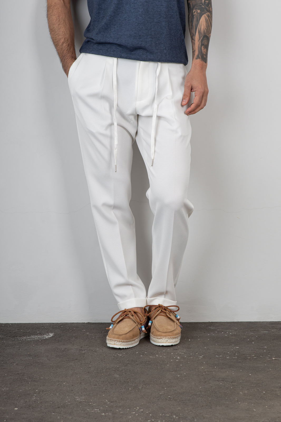 Pantalone TELAMIRA - BTP06064 PANNA