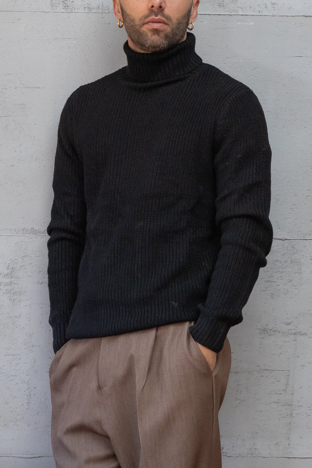 Collo alto TELAMIRA - nero MV033