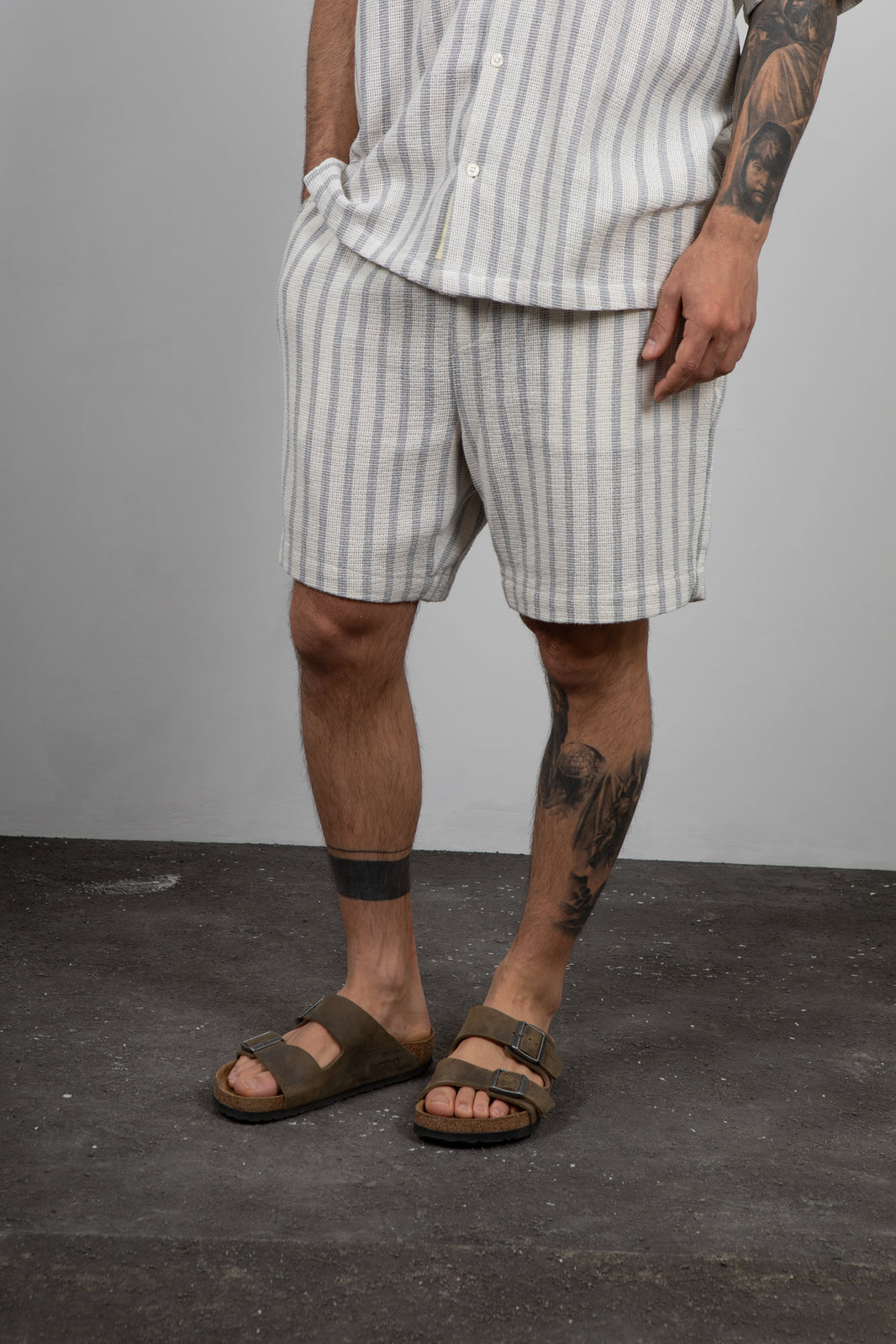 Shorts garzati WOODBIRD - 2516-313 OFF WHITE