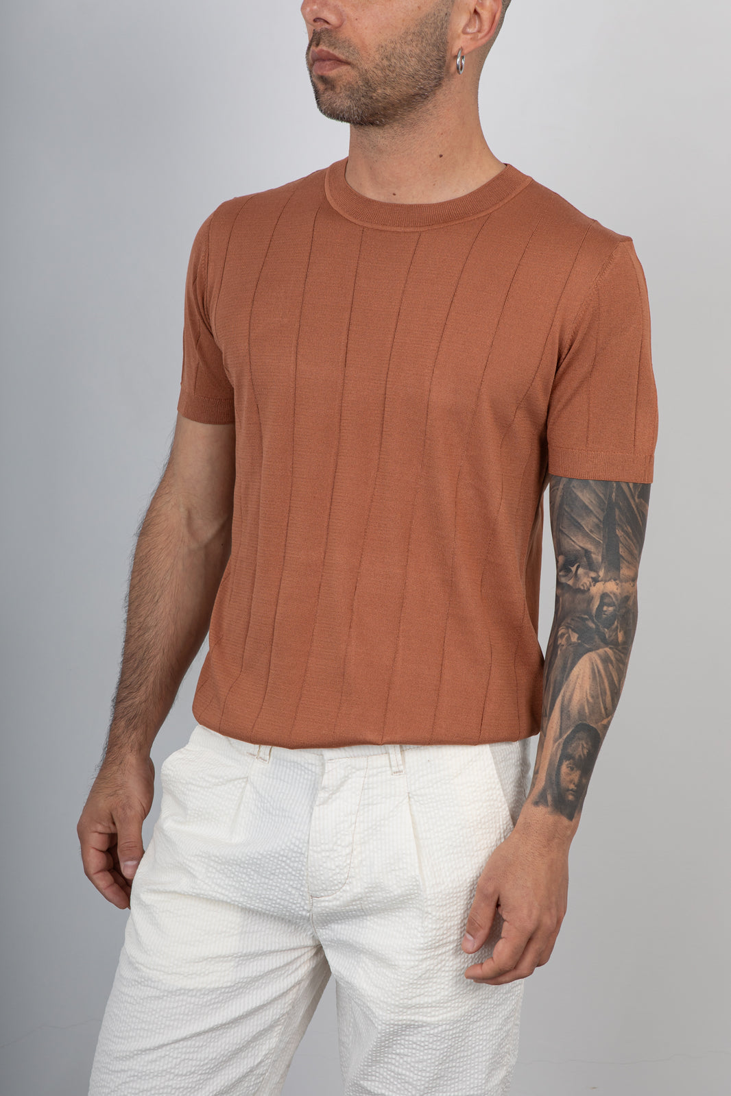 Maglia TELAMIRA - MV012 TABACCO
