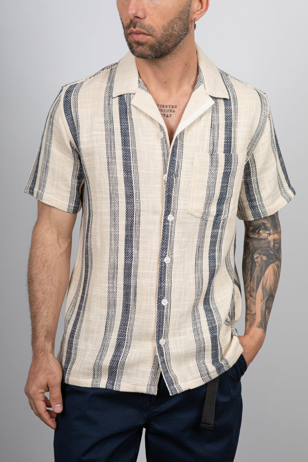 Camicia Bowling ANERKJENDT - AKLEON 901857 TOFU