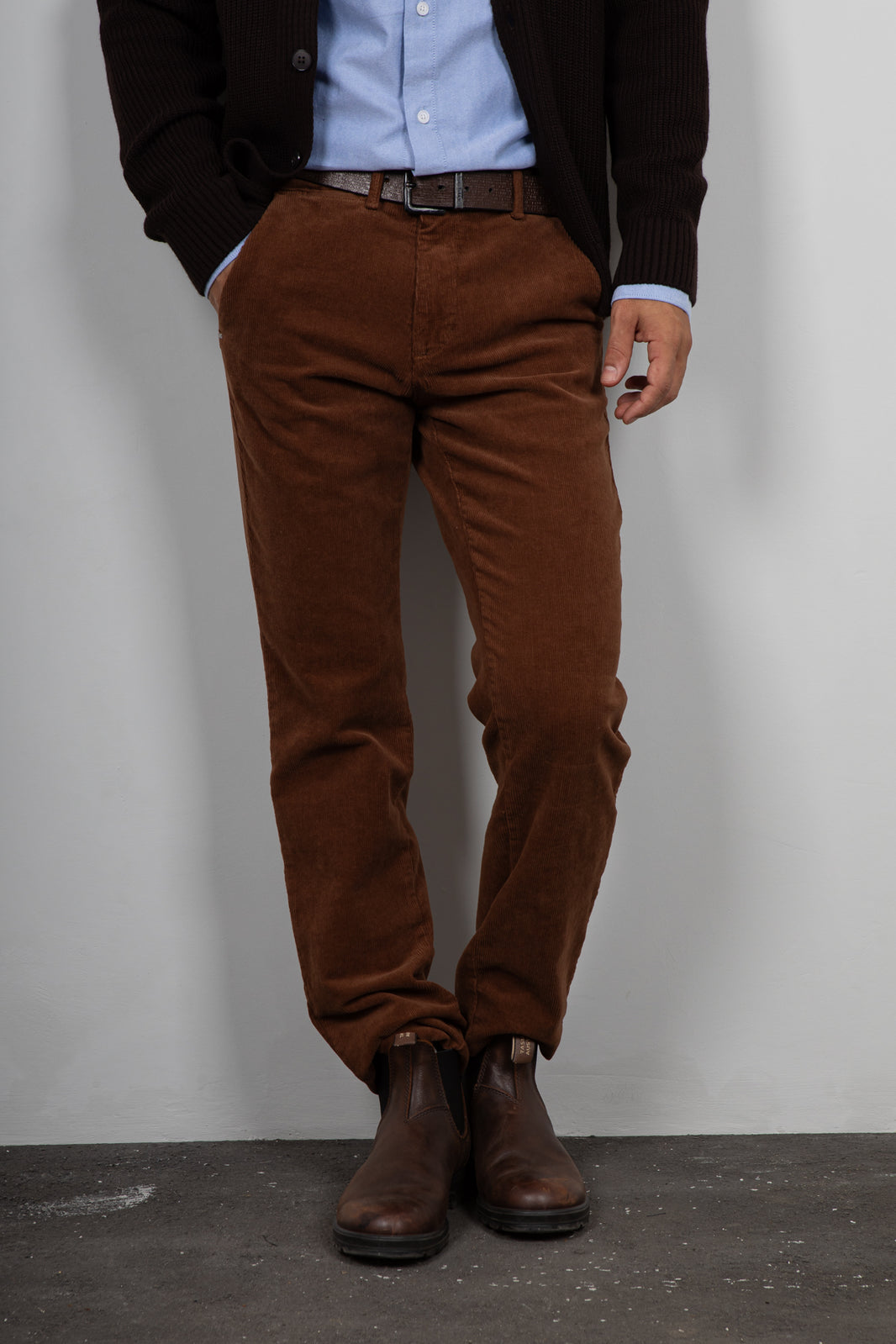 Pantalone velluto SQUAD2 - TERRACOTTA 2 REE