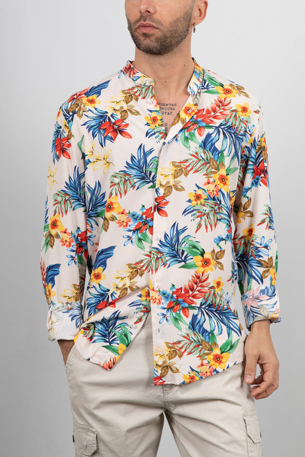 Camicia TELAMIRA-BAHAMAS V3 BEIGE