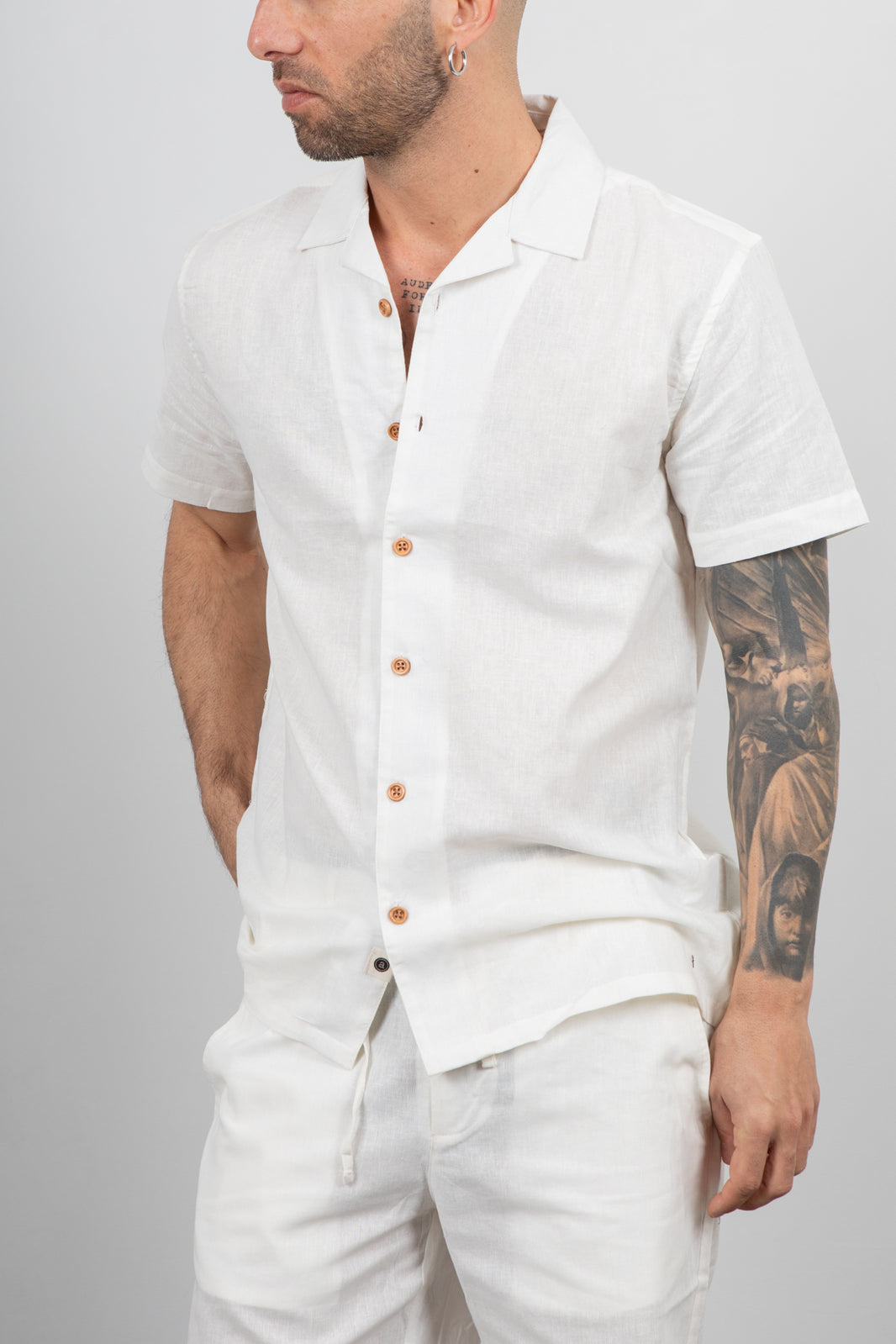 Camicia Bowling ANERKJENDT - AKLEO 901934 TOFU
