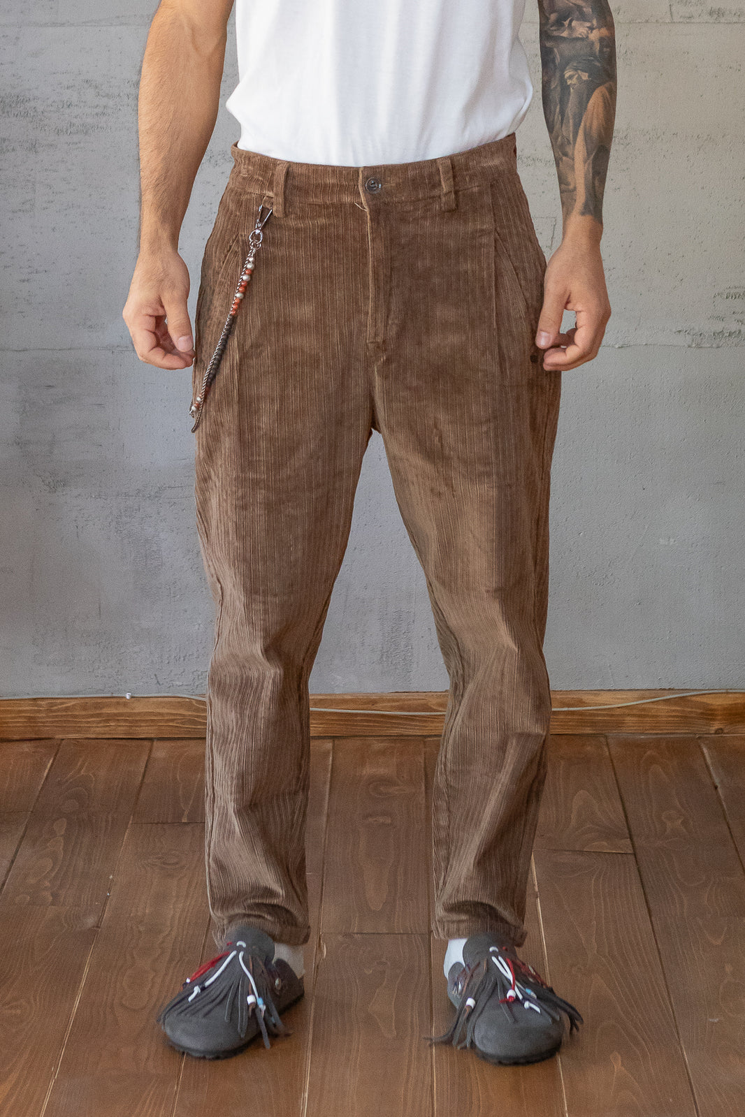 Pantaloni GIANNI LUPO - TABACCO GL103MH