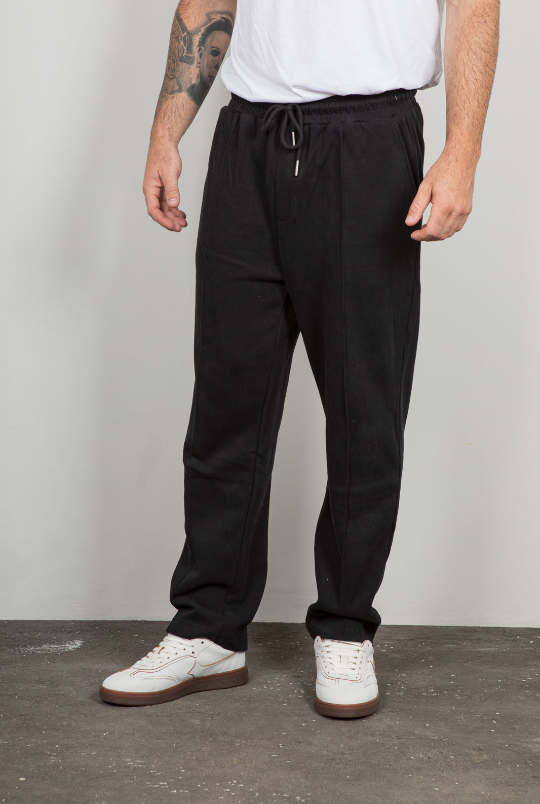 Pantalone in felpa GIANNI LUPO - NERO GL8013C