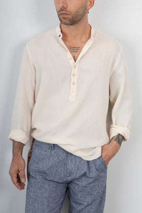 Camicia serafino GIANNI LUPO - GL135DA BEIGE