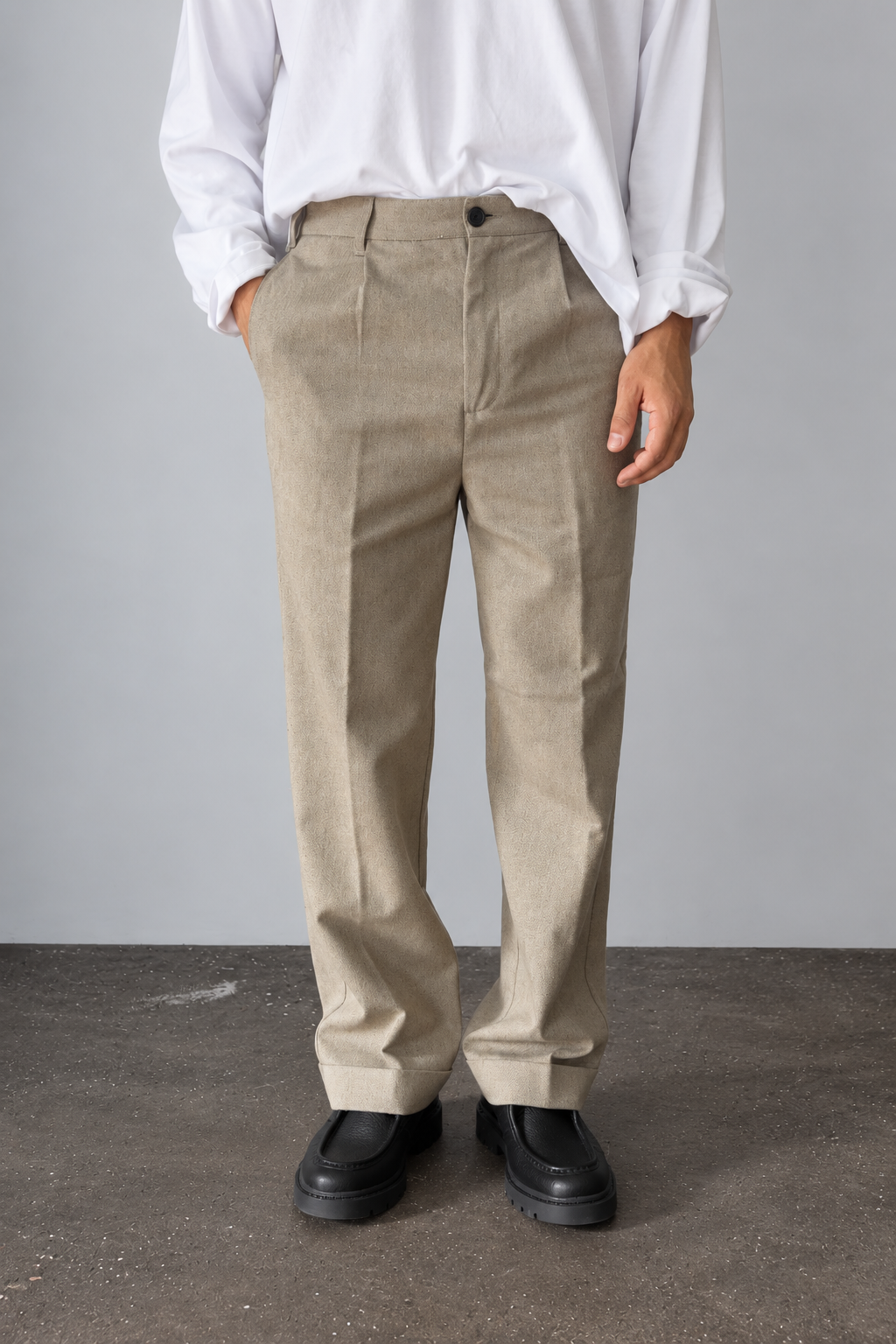 Pantalobe WOODEN - NEW VINTAGE BEIGE