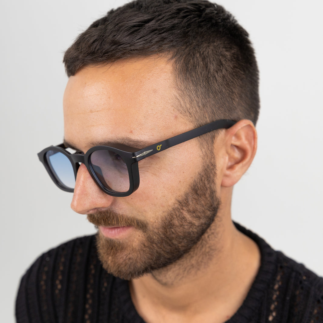 OS SUNGLASSES-CAPRI SMOKE BLUE glasses