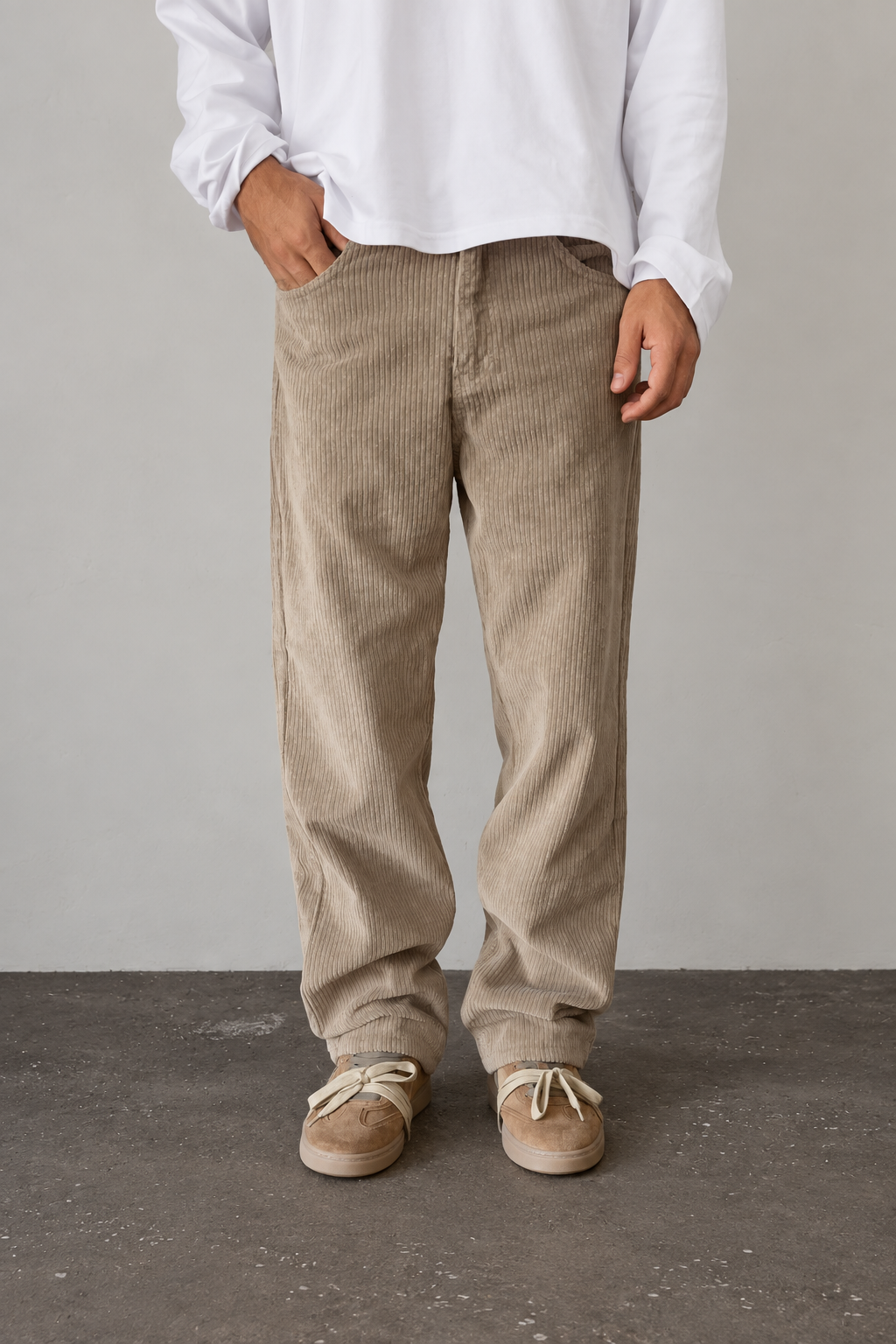 Pantalone in velluto PONT - CLEVELAND RV5FAN