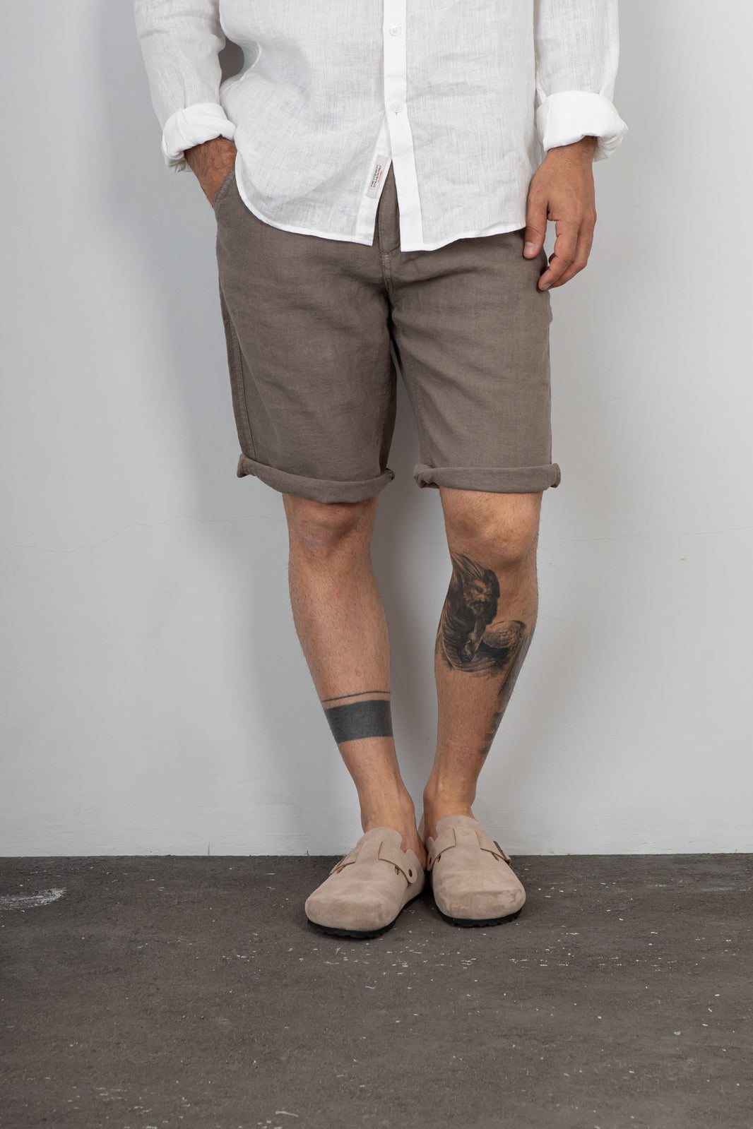 Bermuda in lino PONT - HANA RLFAN