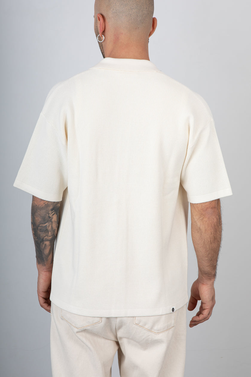Giacca camicia in maglia ANERKJENDT - 902192 TOFU