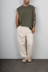 T-shirt senza maniche WOC - NIZZA TS050 MILITARE