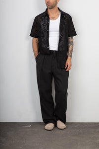 Camicia in pizzo GIANNI LUPO - GL60140D NERO