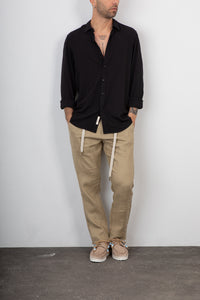 Camicia in viscosa GIANNI LUPO - GL7677S NERO