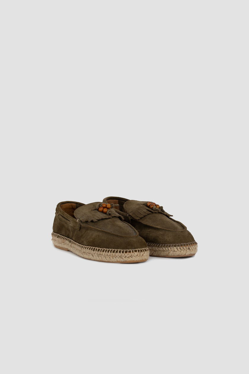 Lagoa Loafer Frangia-Suede-Trebol