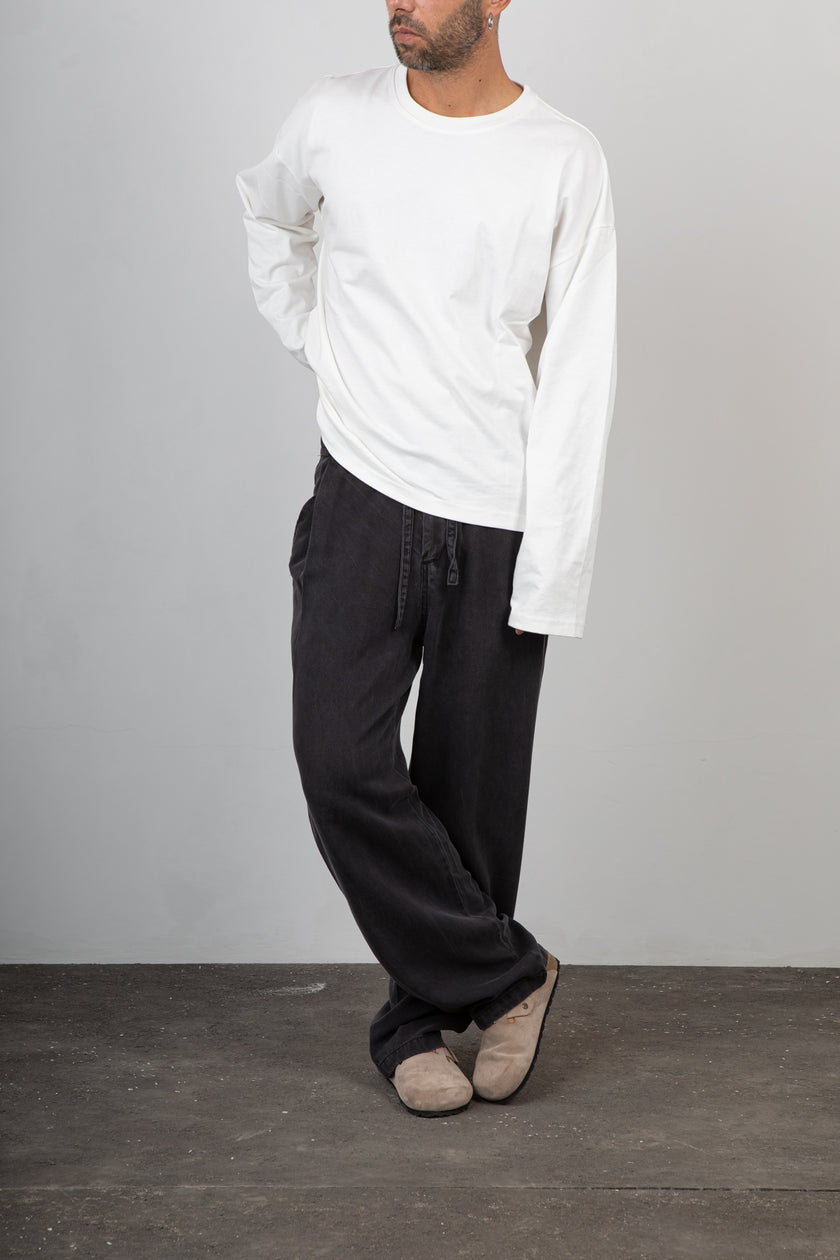 Pantalone palazzo GIANNI LUPO DOUBLE LABEL - GLW077G NERO
