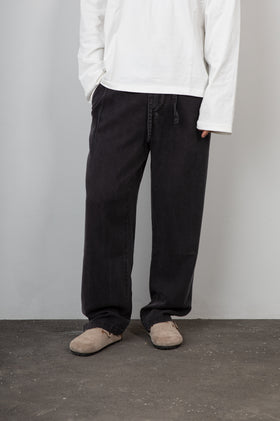 Pantalone palazzo GIANNI LUPO DOUBLE LABEL - GLW077G NERO