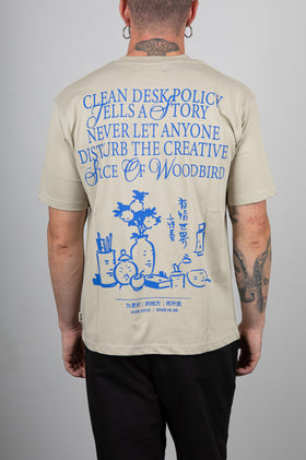 T-Shirt WOODBIRD-PIETRA 2536-405