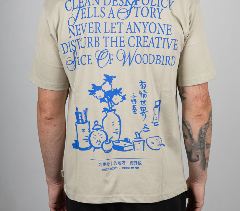 T-Shirt WOODBIRD-PIETRA 2536-405