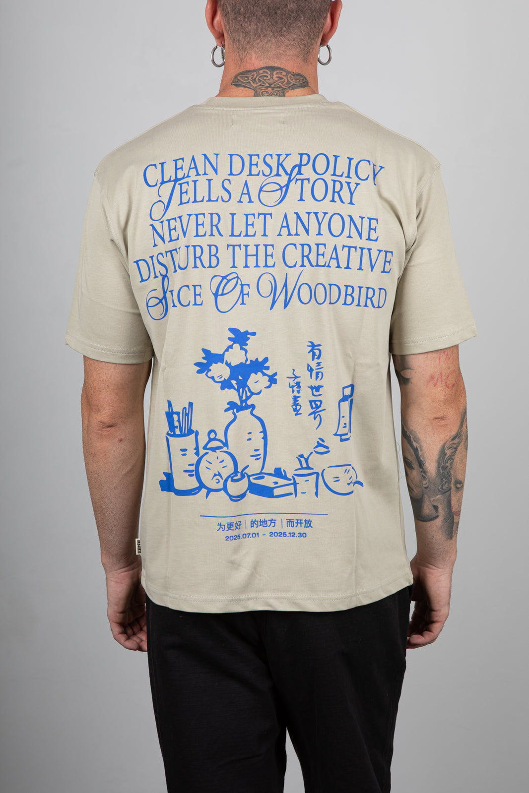 T-Shirt WOODBIRD-PIETRA 2536-405