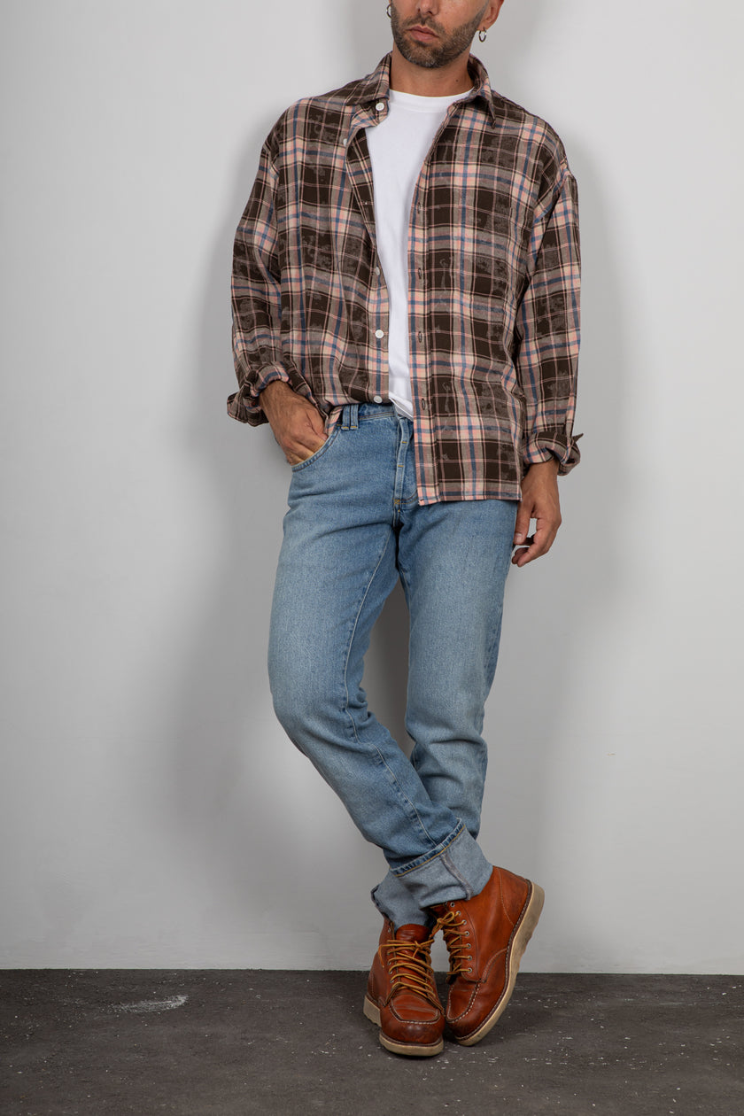 Camicia WOODBIRD-QUADRI 2536-700