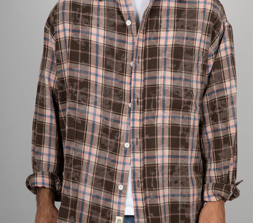 Camicia WOODBIRD-QUADRI 2536-700