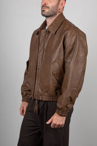 Bomber Ecopelle WOODBIRD-BROWN 2536-906