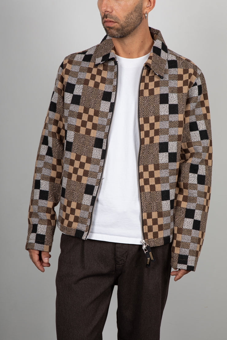 Giacca Check Jacquard WOODBIRD-2536-708