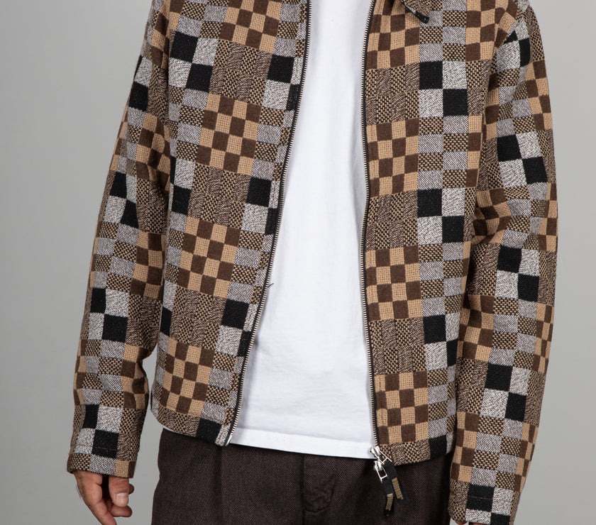 Giacca Check Jacquard WOODBIRD-2536-708