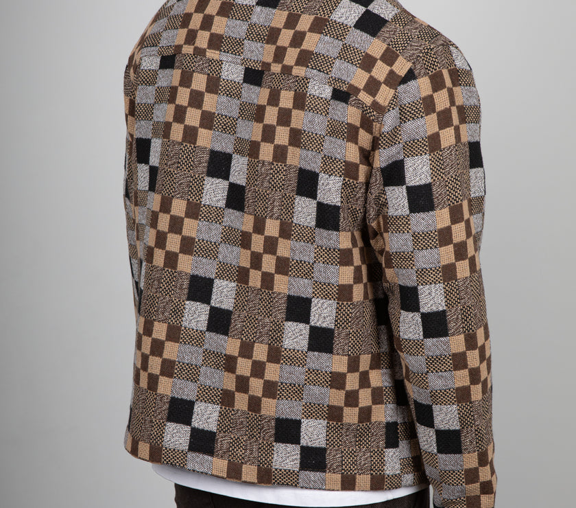 Giacca Check Jacquard WOODBIRD-2536-708