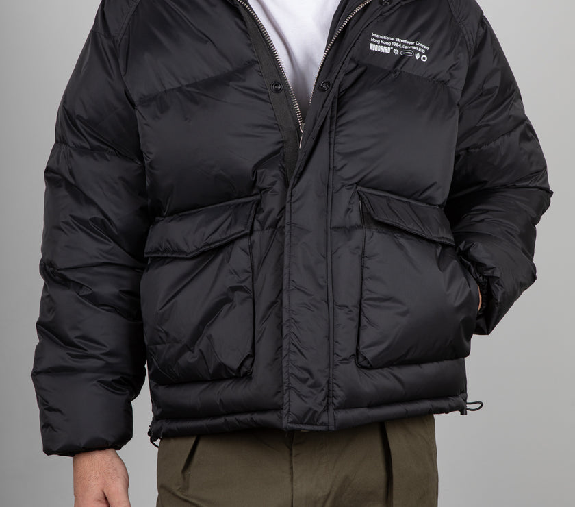 Giubotto Puffer WOODBIRD-NERO 2436-910