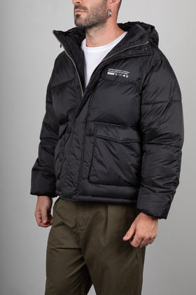 Giubotto Puffer WOODBIRD-NERO 2436-910