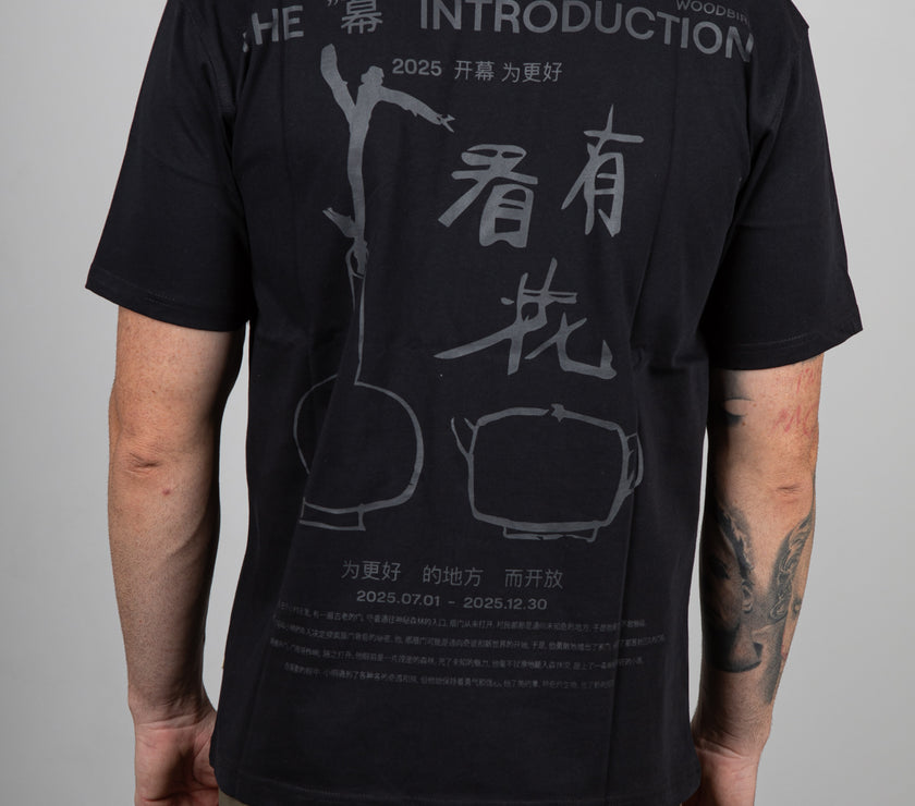 T-Shirt WOODBIRD-NERO 2536-403