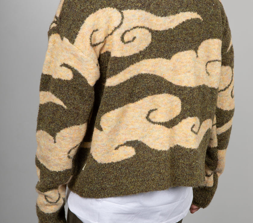 Maglione Cropped WOODBIRD-VERDE 2536-811