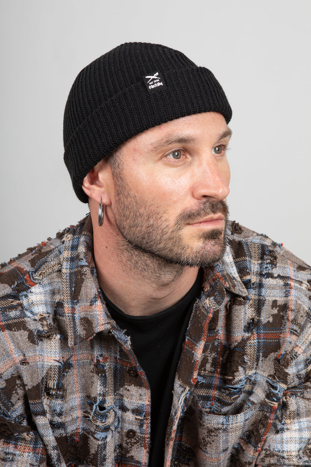 Cappello beanie IRIEDAILY-NERO 700-0