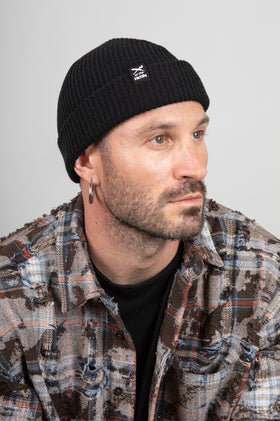 Cappello beanie IRIEDAILY-NERO 700-0