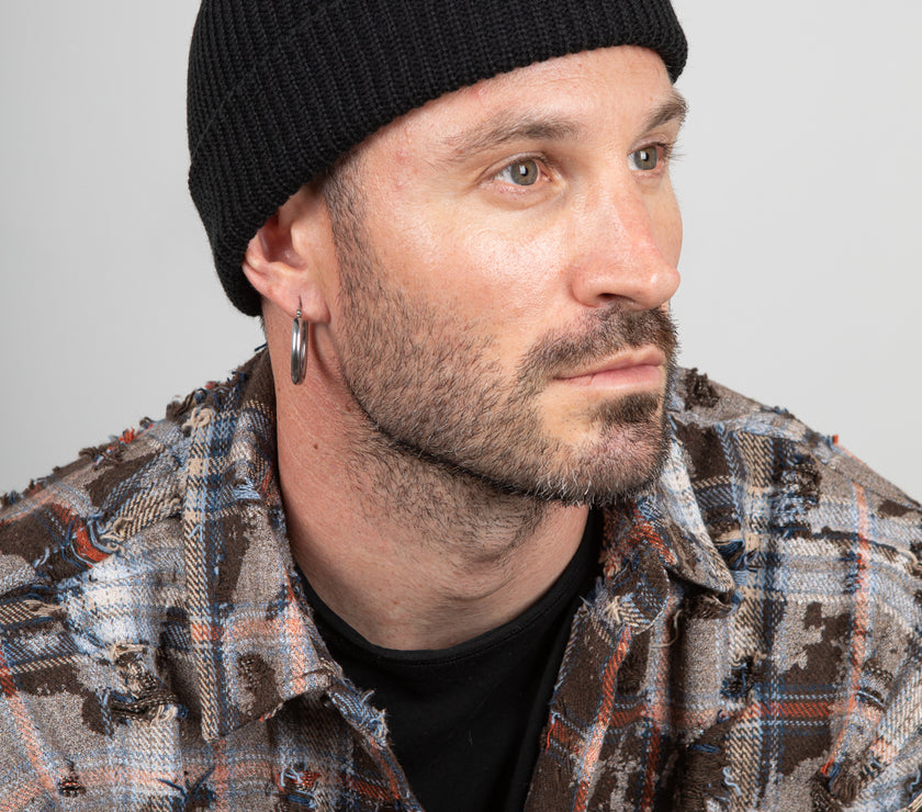 Cappello beanie IRIEDAILY-NERO 700-0