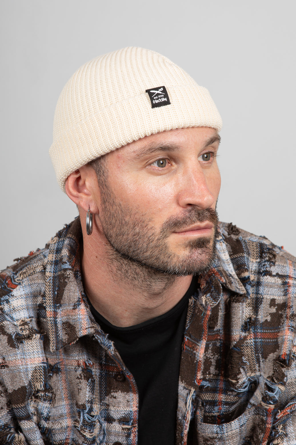 Cappello beanie IRIEDAILY-OFFWHITE 707-0