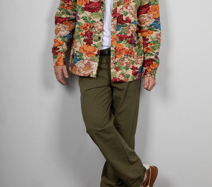 Pantalone WOODBIRD-KAKI 2536-202