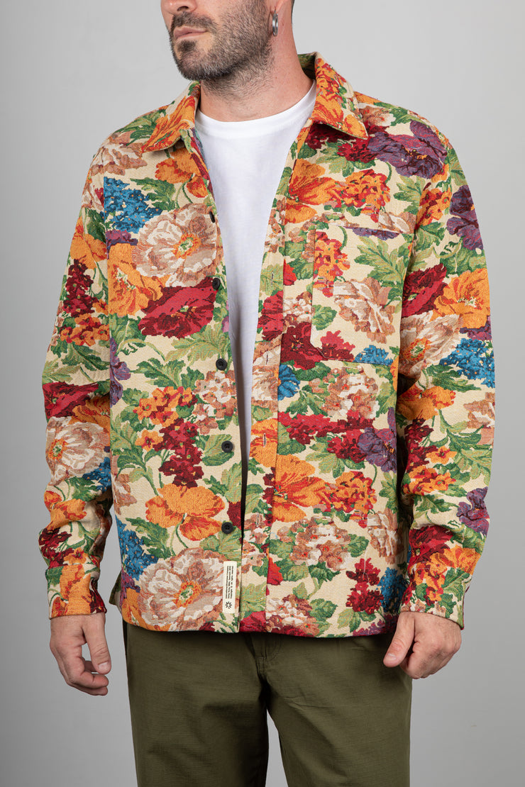 Giacca Jaquard WOODBIRD-FLOREALE 2536-709